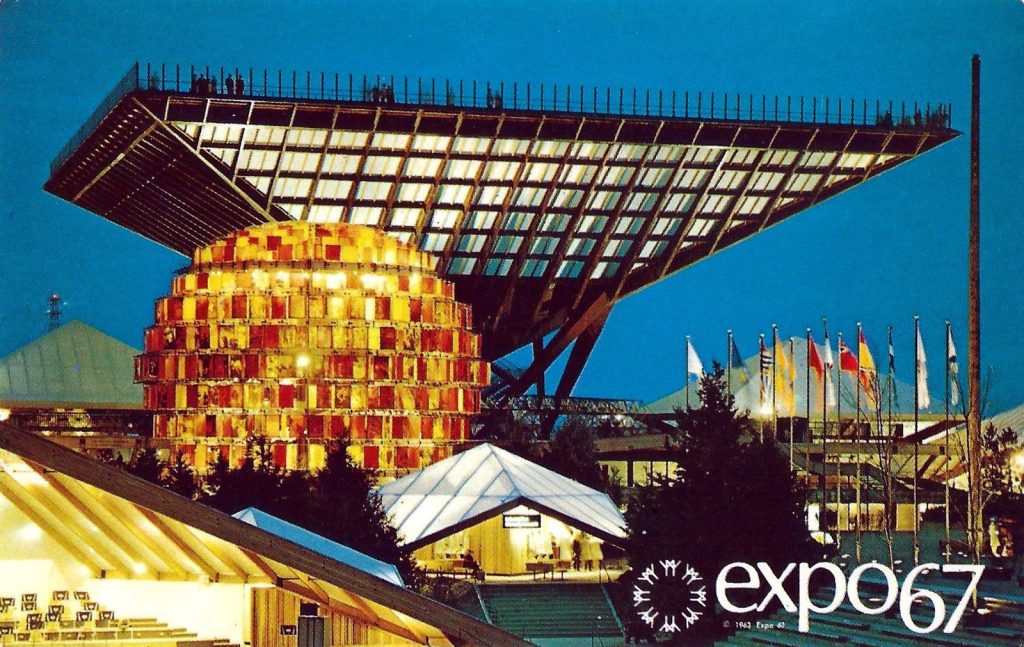 Postcard from Montreal's Expo 67