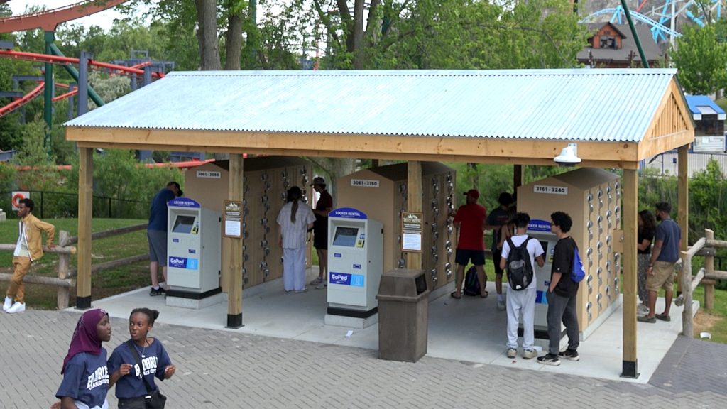 The locker structure for Yukon Striker.