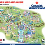 2026 Canada's Wonderland Park Map