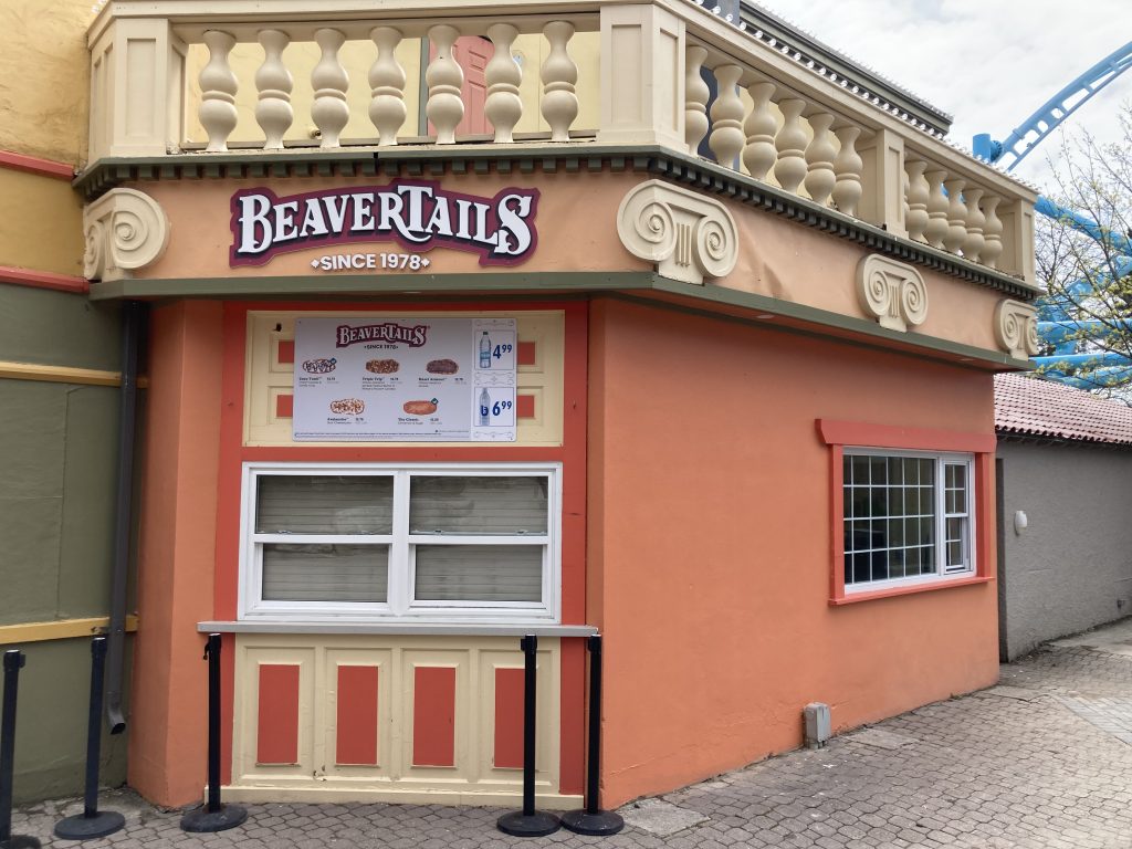 BeaverTails in its new location on International Street.