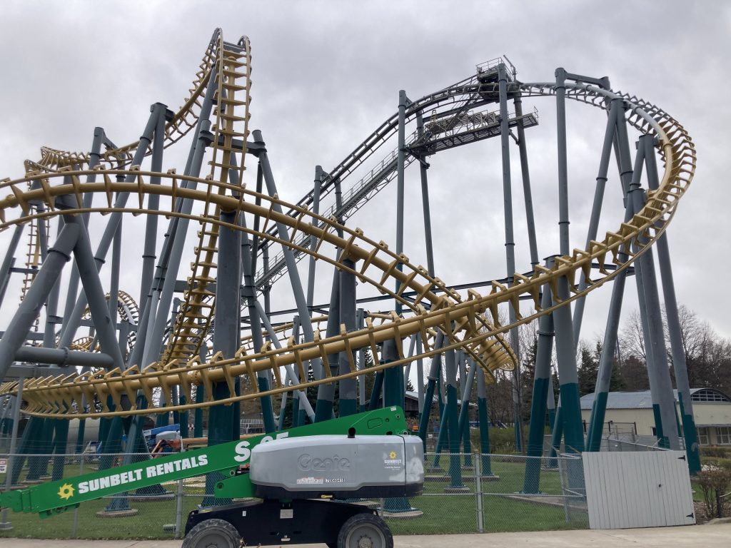 The DareDeviler repainting in progress.