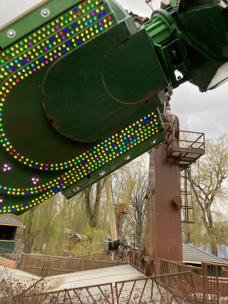 Soaring Timbers' lights.