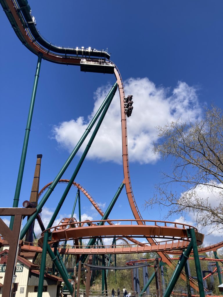 Yukon Striker mid-dive.