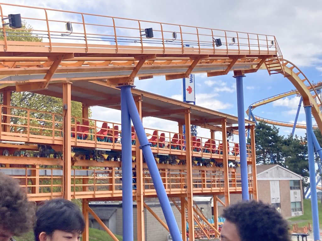 Behemoth's train in storage.