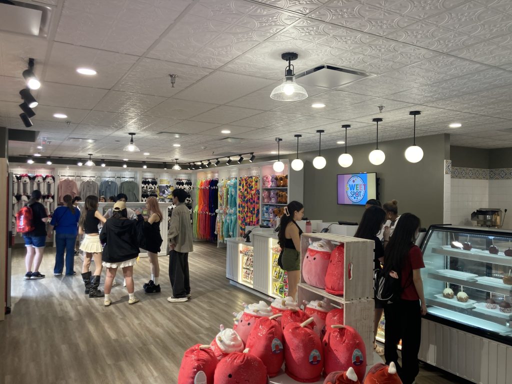 Sweet Spot interior.