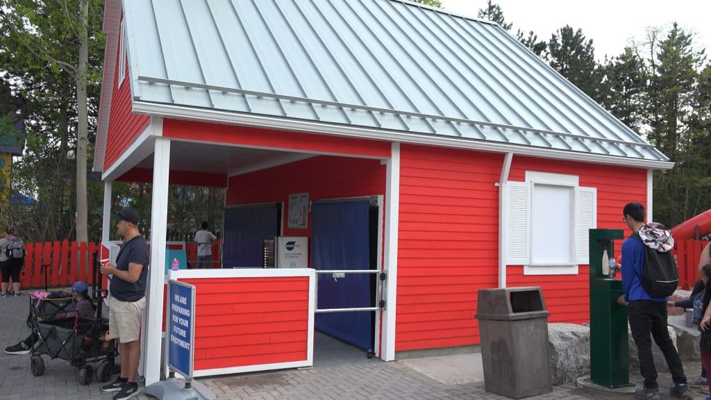 KidZville Refresh Centre with bottle fill station.