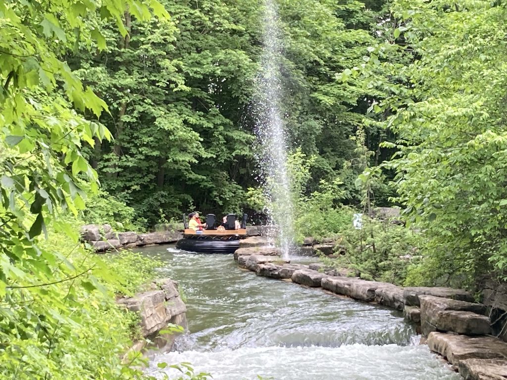 Geyser on White Water Canyon.
