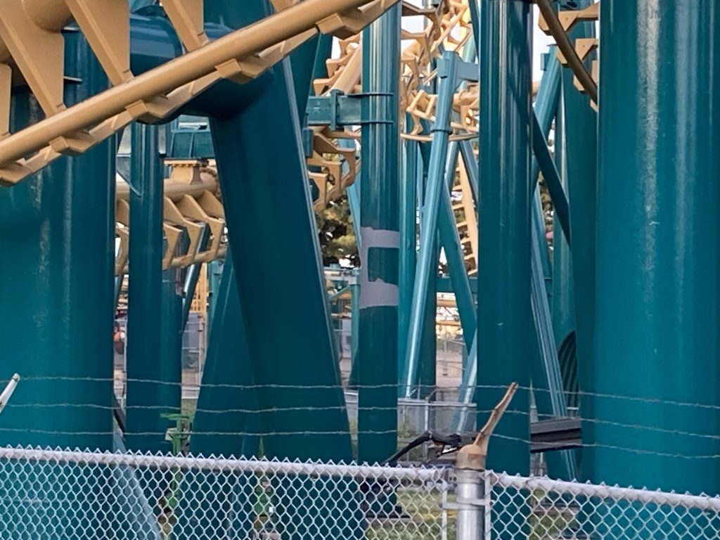 Support column notch.