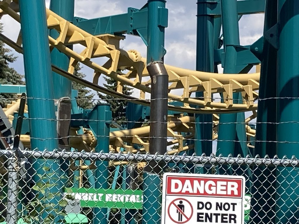 Modified support column on The DareDeviler.