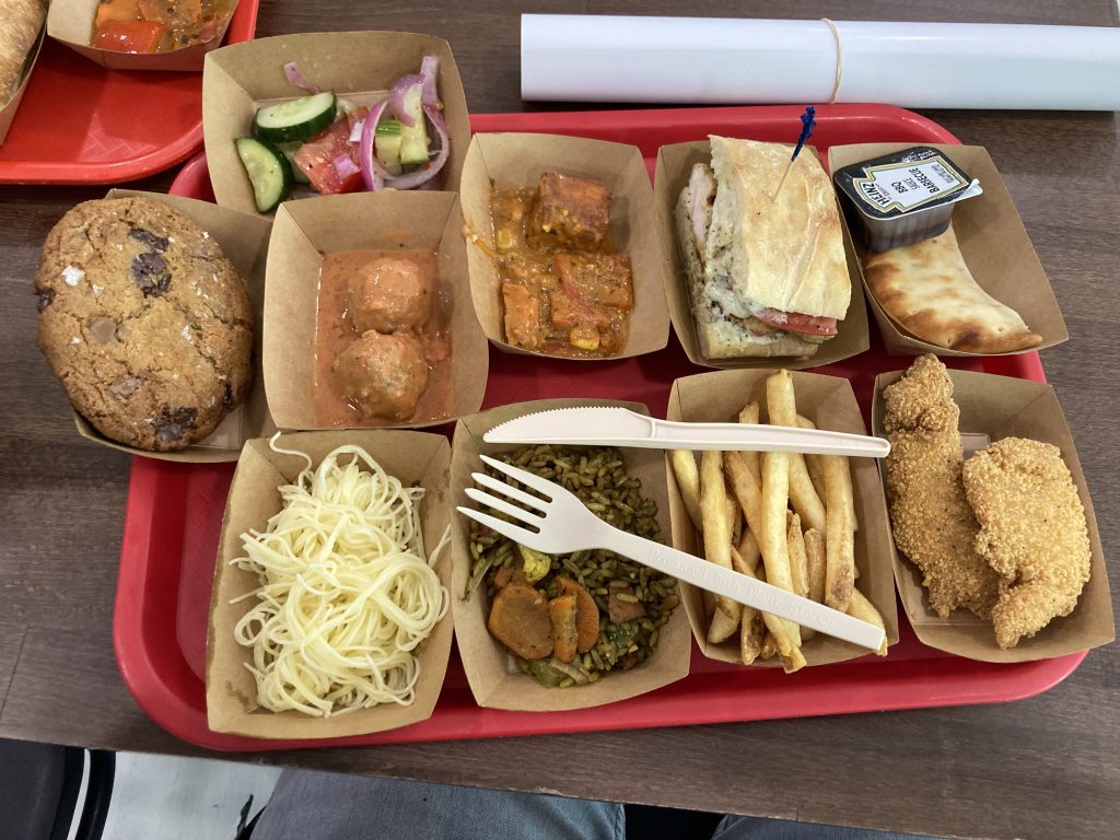 Grande World Eatery food.