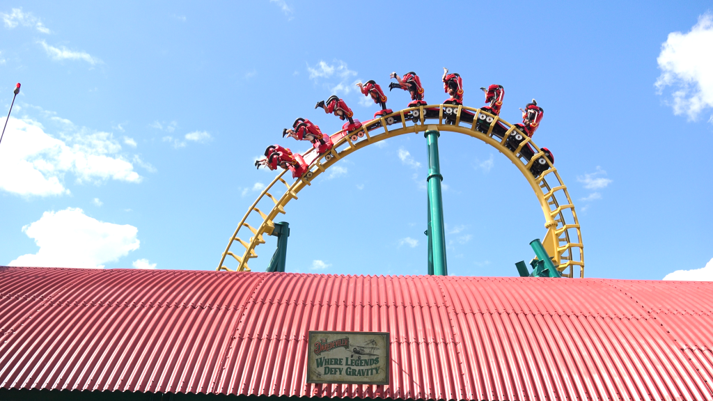 One of The DareDeviler's inversions.