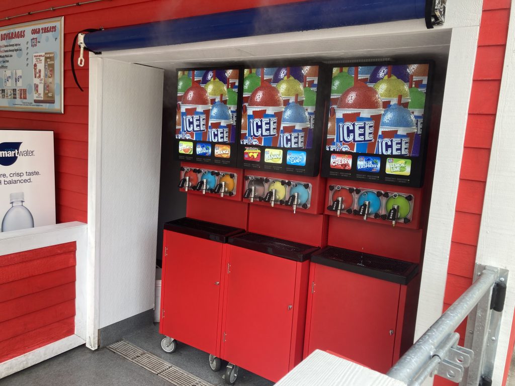 ICEE dispensers.