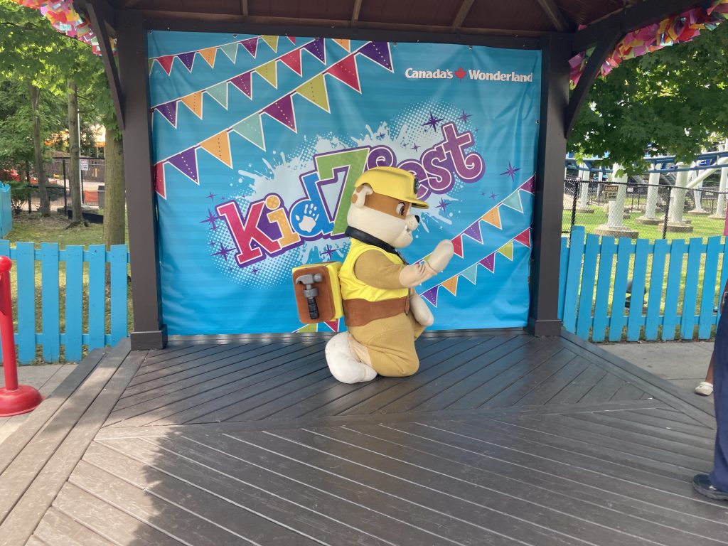 Rubble from Paw Patrol.