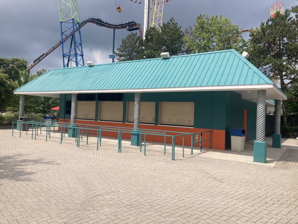 The former Chicken Shack building.