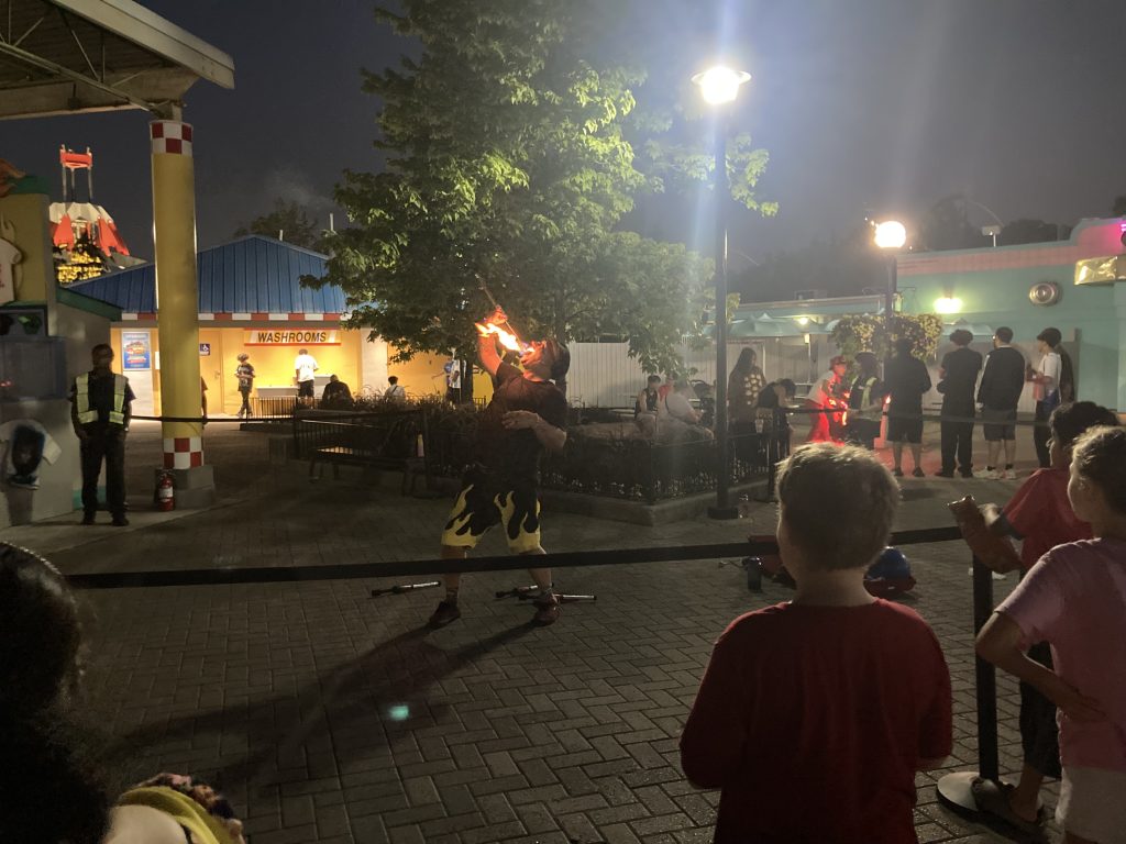 Fire eater.