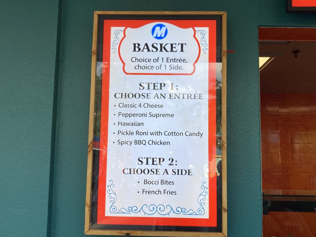 Expo Pizza Pizza menu.