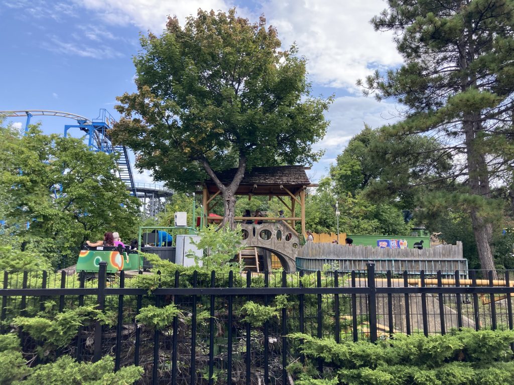 A look at the kids' area of La Ronde.