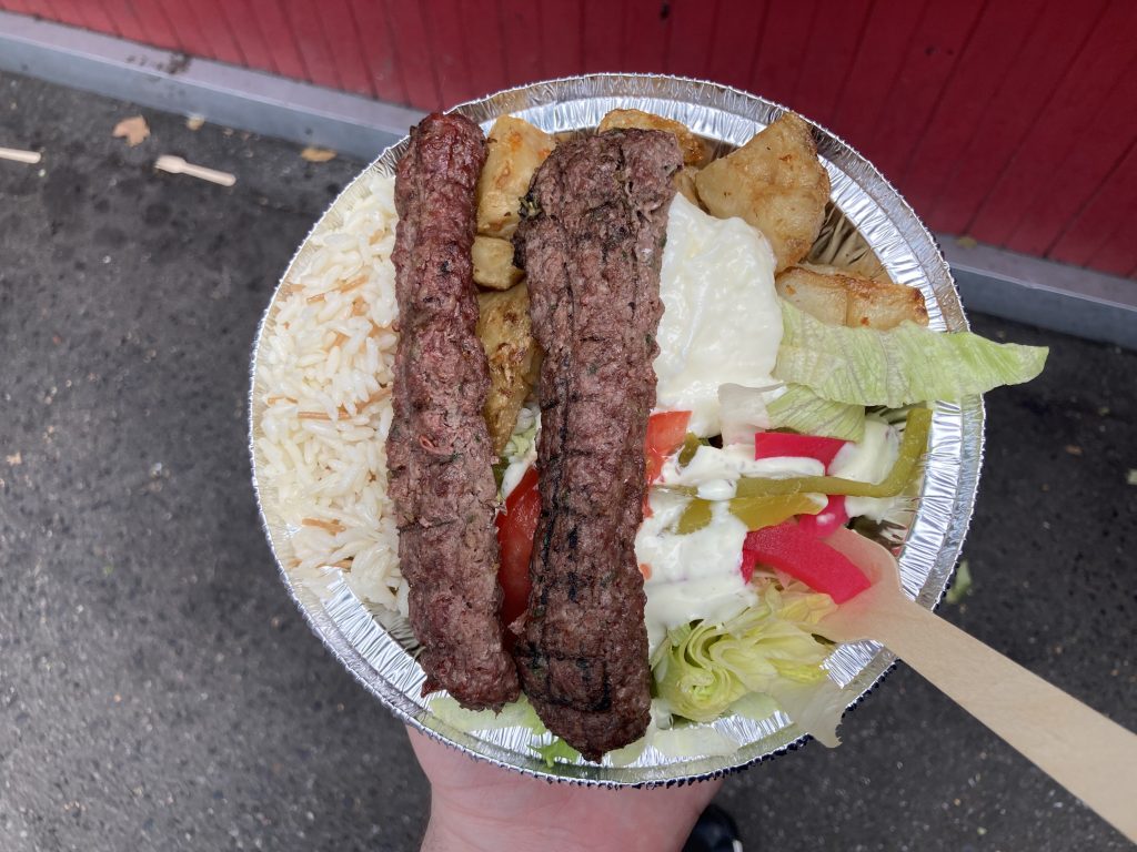 Kafta plate from Sabra.