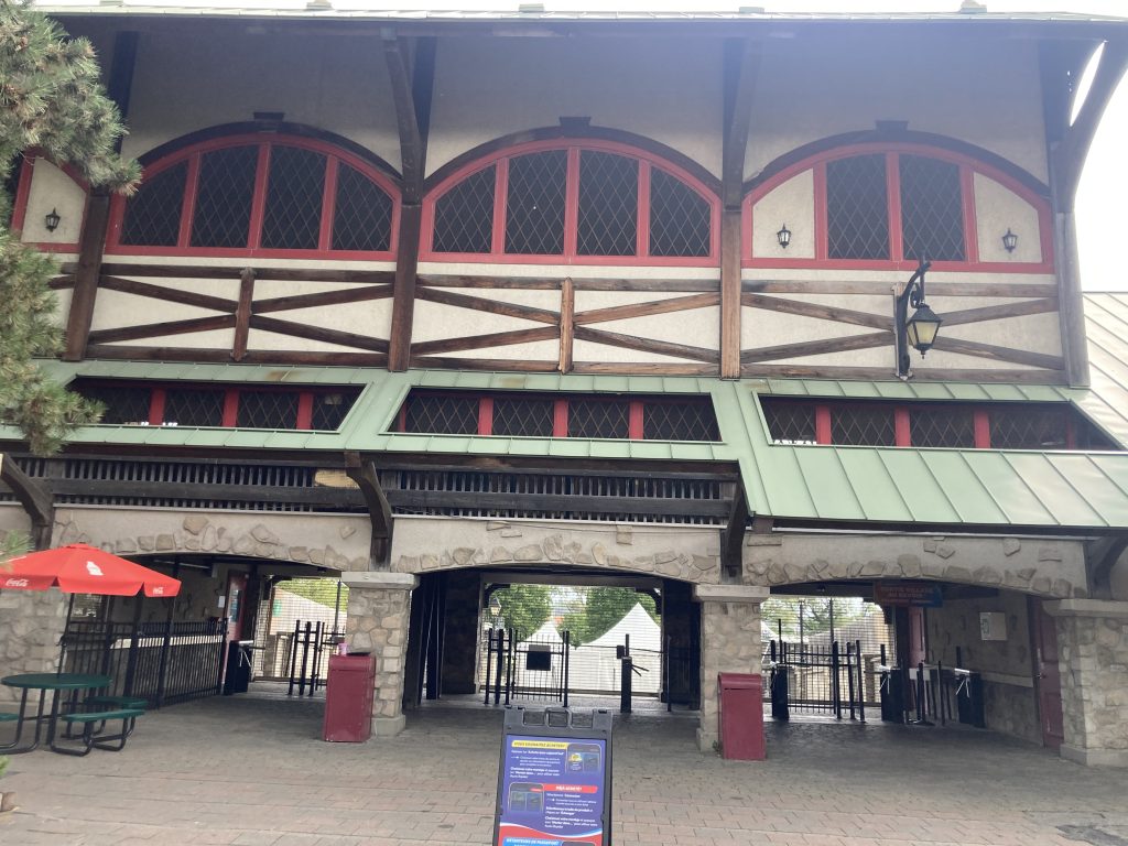 Former back entrance to La Ronde.