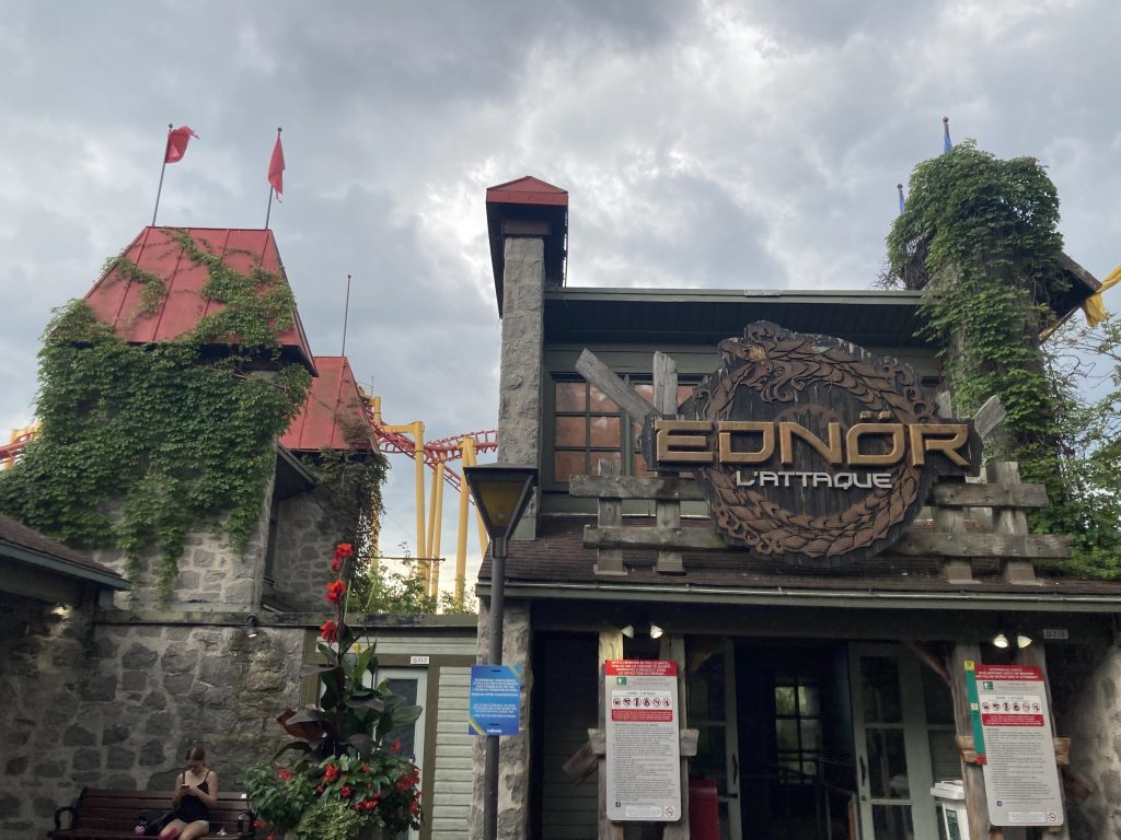 Ednor's entrance.