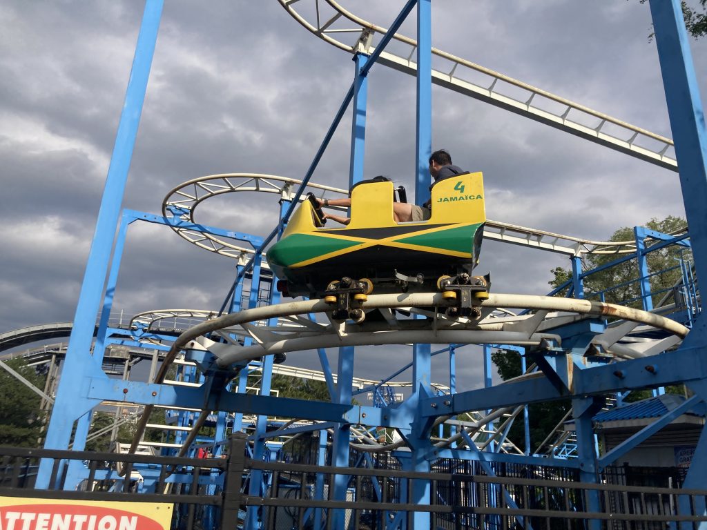 The Jamaica car on Toboggan Nordique.