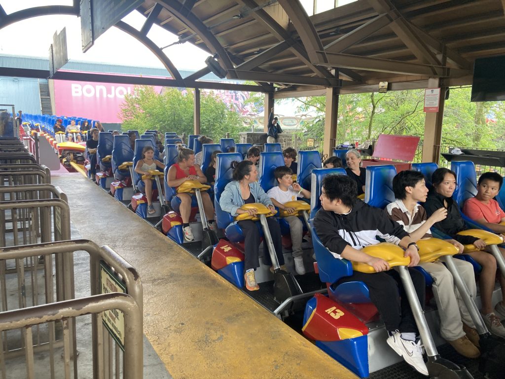 Goliath's train in the station.