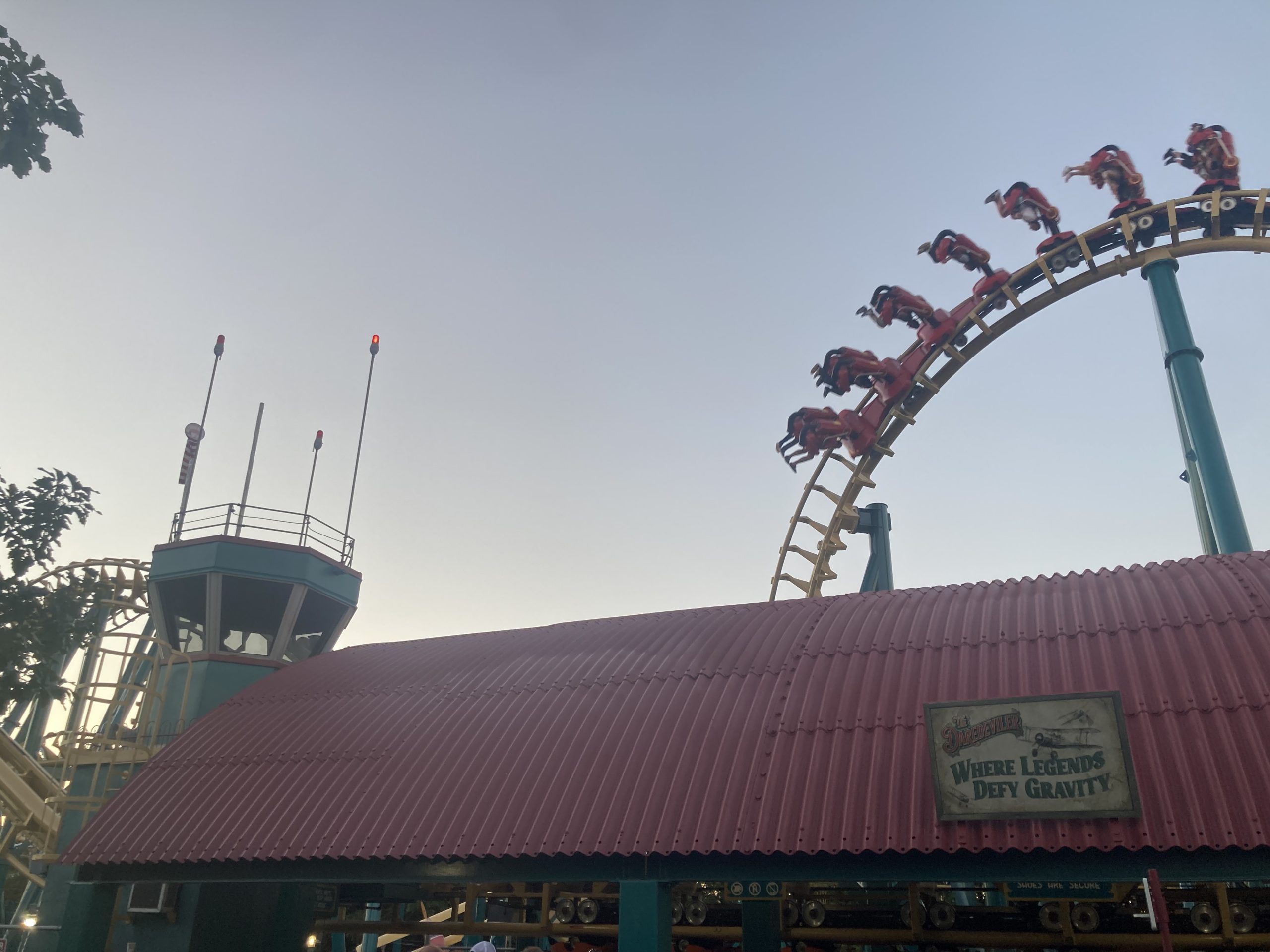 The DareDeviler at sunset
