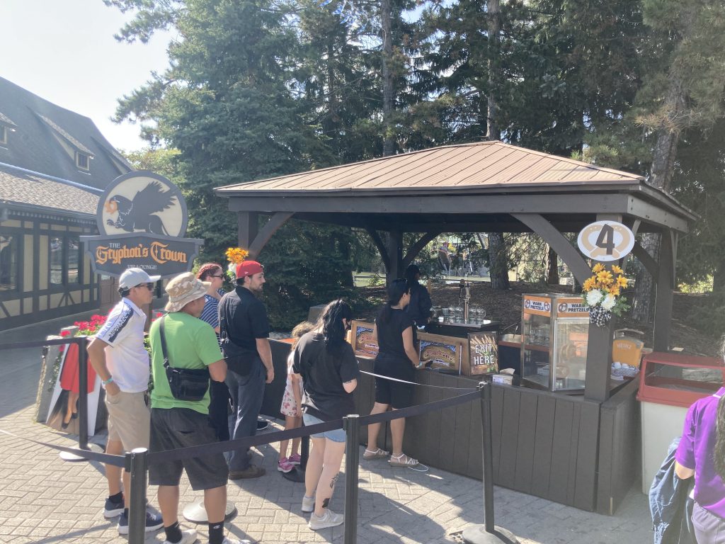Station four at Oktoberfest.