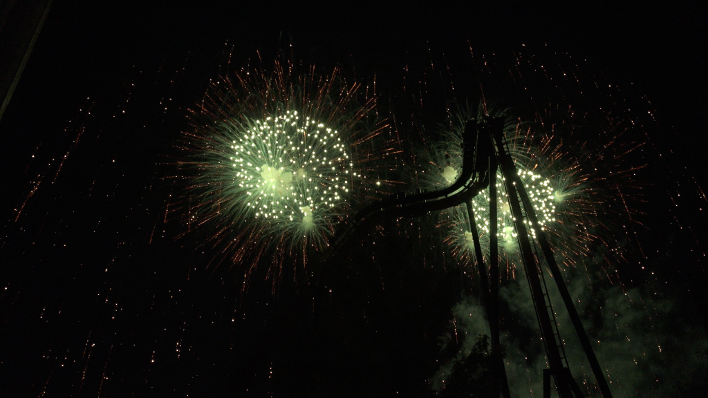 Labour Day fireworks.